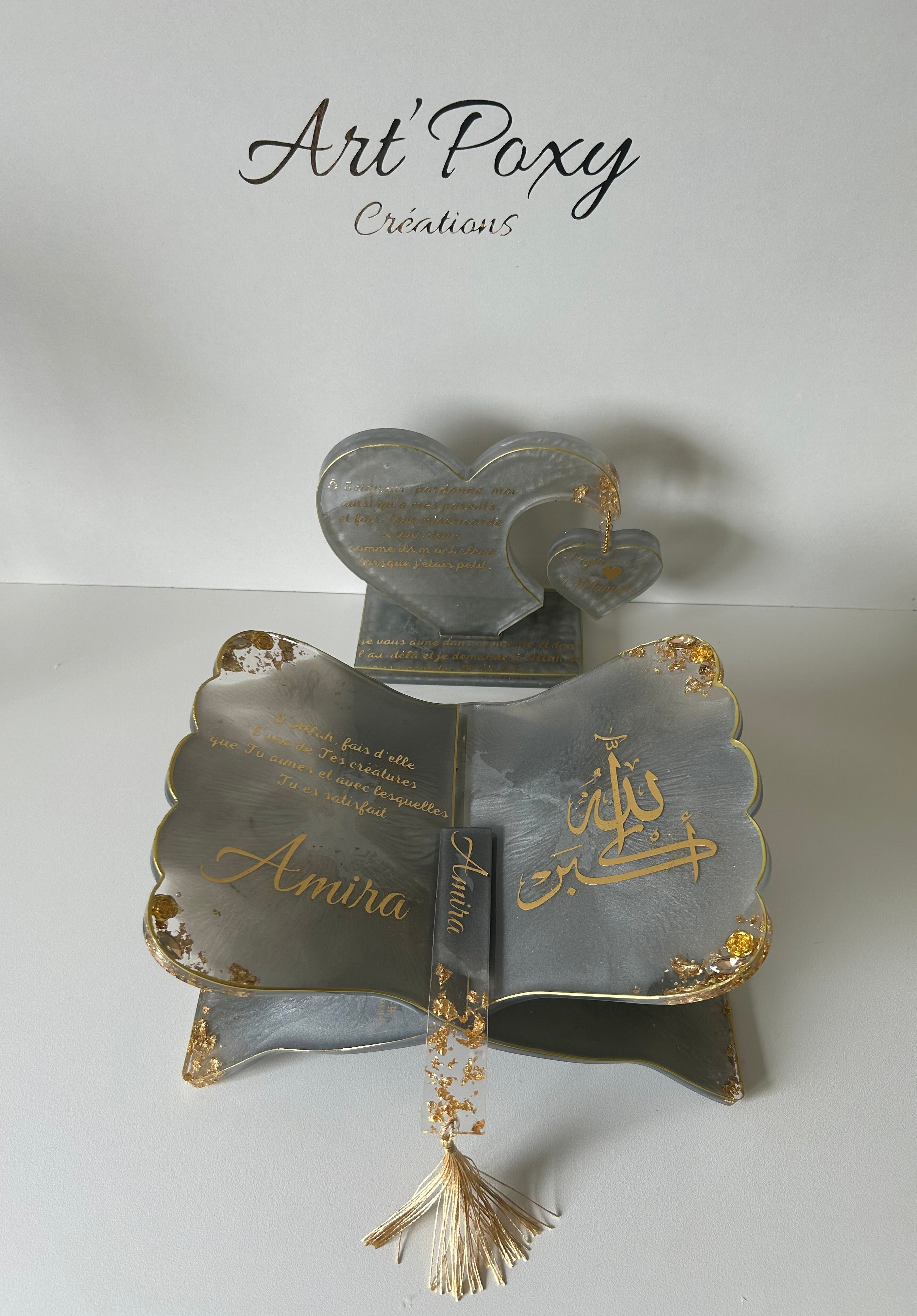 Le Support de Coran – { Gris }