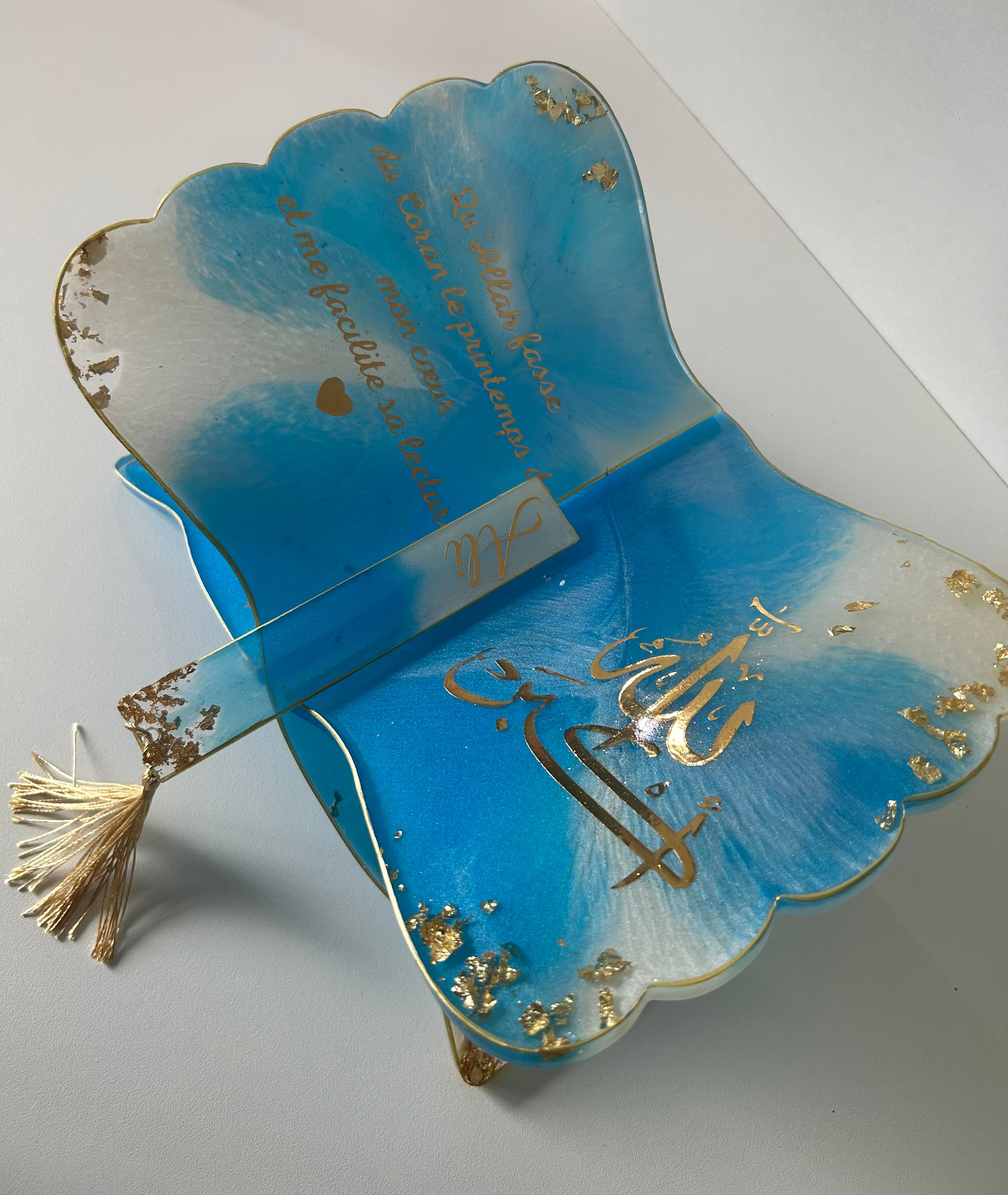 Le Support de Coran – { Bleu ciel }