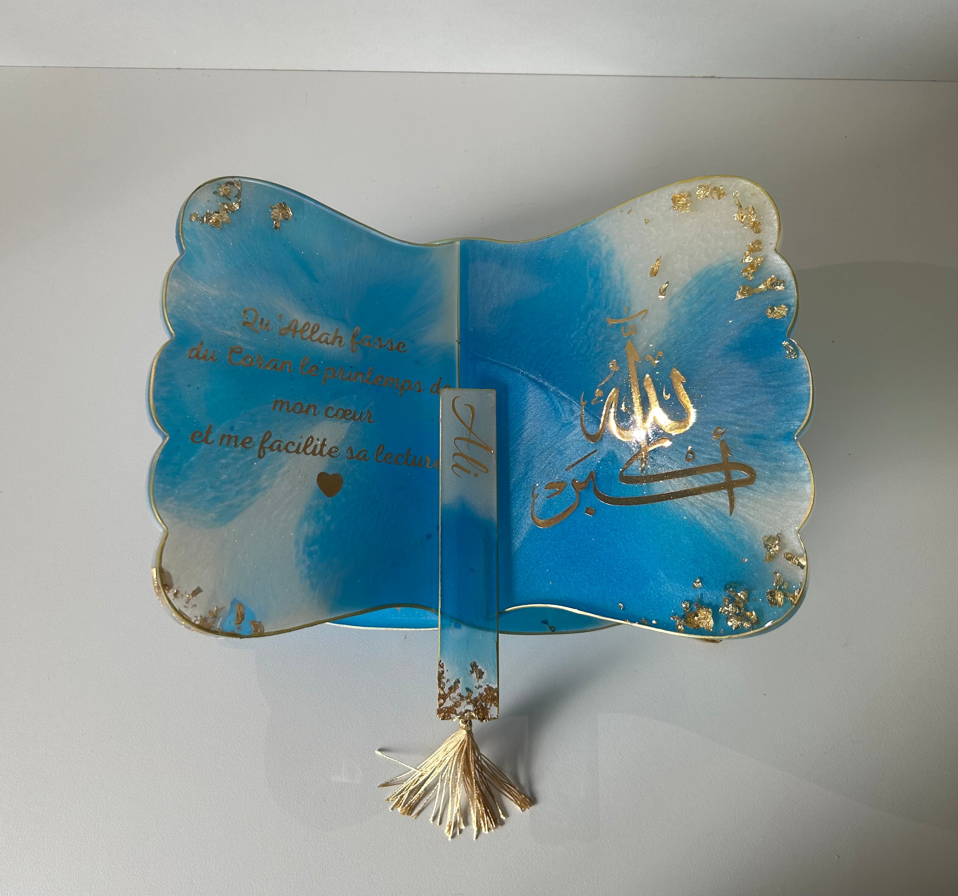 Le Support de Coran – { Bleu ciel }