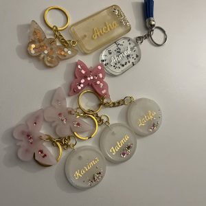 Porte clés papillon