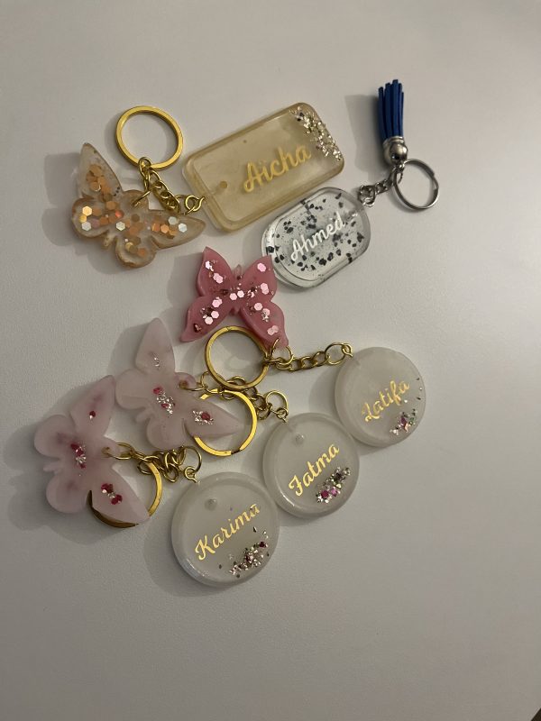 Porte clés papillon