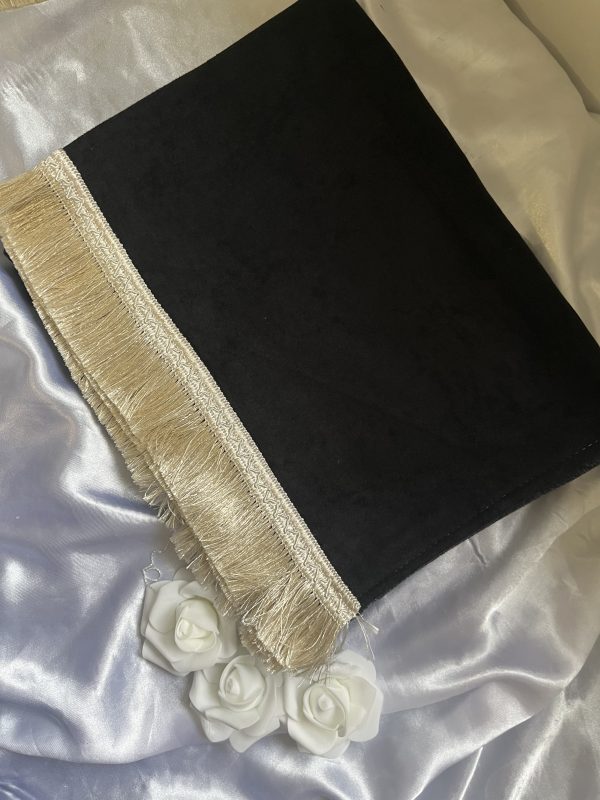 Tapis velours premium noir