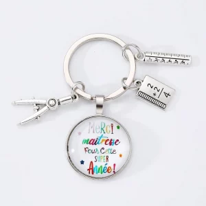 Porte clés cadeau maitresse