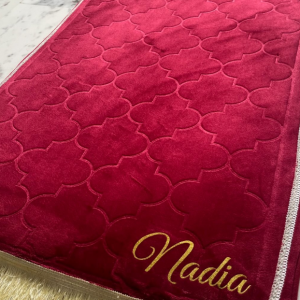 Tapis dôme rouge